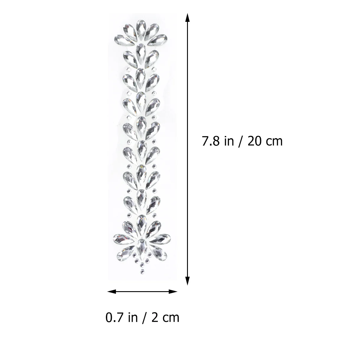 

3 Sheets Resin Rhinestone Stickers Colored Flower Petals Durable Self-Adhesive Crystal Decal for Car Mobile Laptop DIY Craft