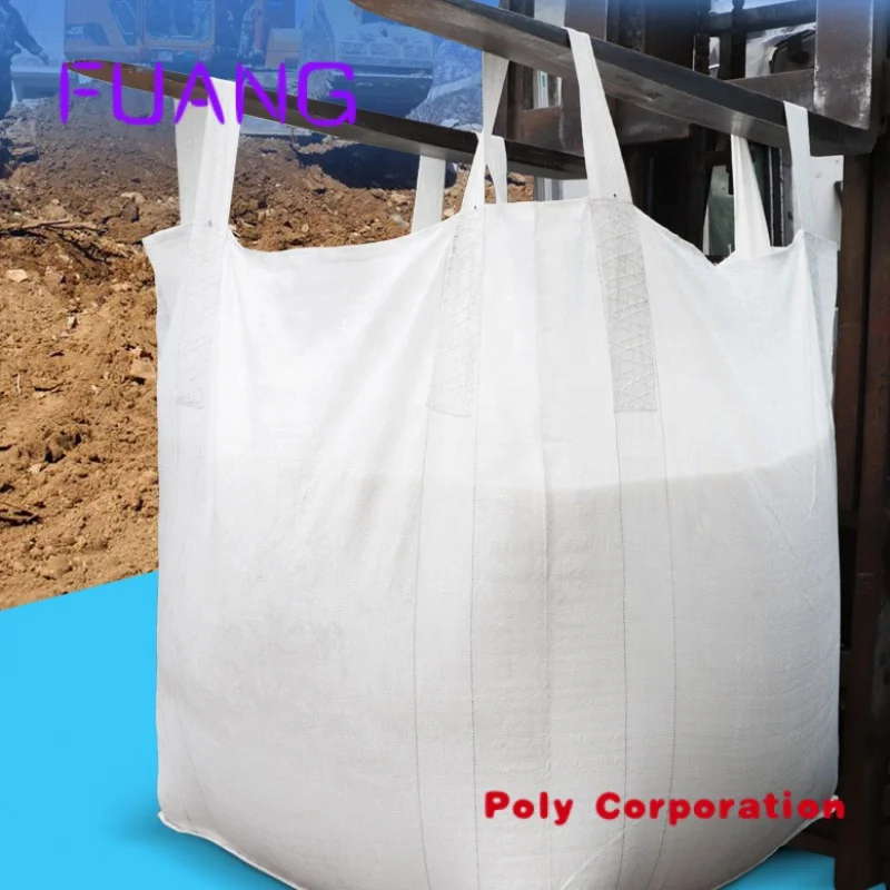 Custom  Factory Sell Pp Big Bag 100% pp woven ton bag 1000 kg Custom Packing Big/sand bug