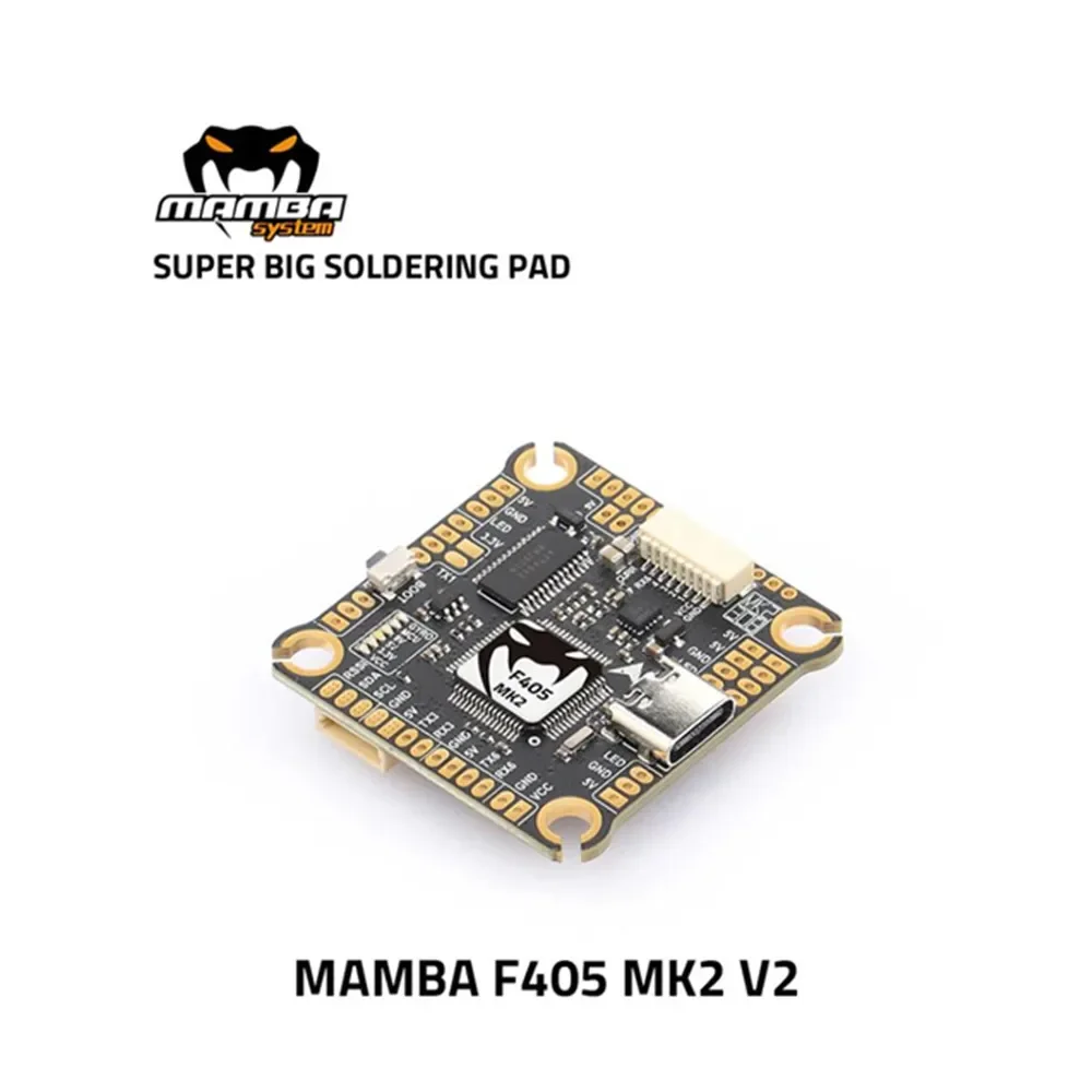 Diatone MAMBA F405MK2 V2 MPU42688 Vluchtcontroller F55 128K BL32 ESC Stack/Flytower 30MM/M3 Voor FPV Racing Drone