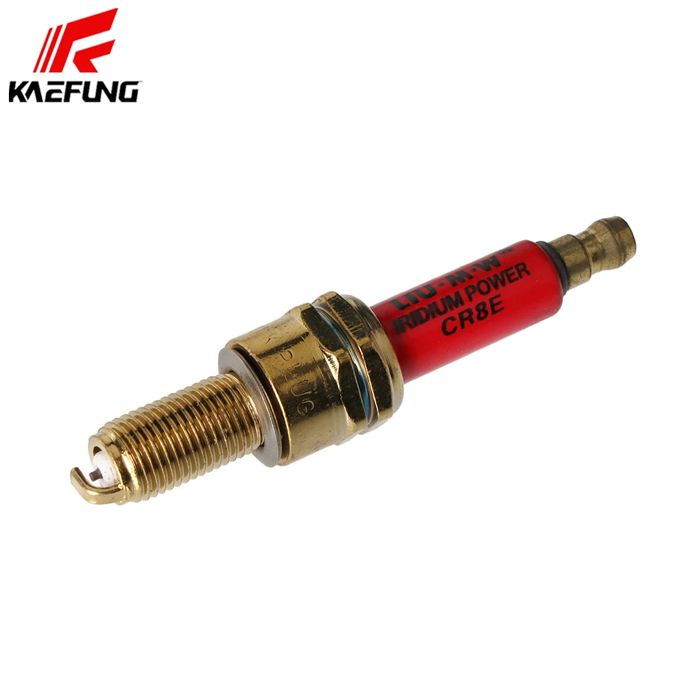 ملحق بديل شمعة إشعال حمراء لمضخة مركبة ، دراجة ترابية ، عربة الذهاب ، دراجة نارية ، 4 ستروك ، CR8E ، 125cc ، 150cc ، 200cc ، 250cc