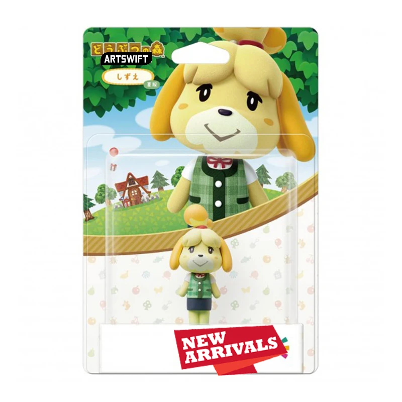 

ARTSWIFT Store Animal Crossing Series Isabelle Summer Outfit NS NFC Figure Asian Version Region Free Gaming Collection Toy