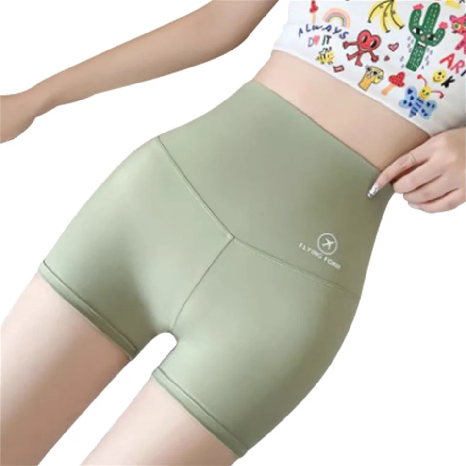 Becirzet High-Waist-Höschen für Damen, nahtlose Shapewear, einfarbige, schlankmachende Unterwäsche, Sport-Yoga-Bauchhose – Detail 10