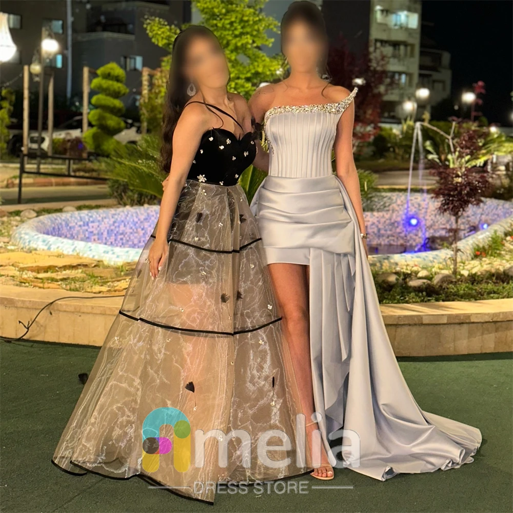 

Amelia Evening Dresses A-Line Strapless Crepe for Special Occasions Formal Gowns Elegant Party Dresses Woman For Dubai 2024