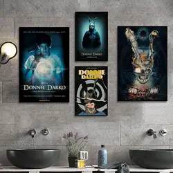 American Suspense Movie Donnie Darko Classic Anime Poster Vintage Room Bar Cafe Decor Posters Naklejki ścienne