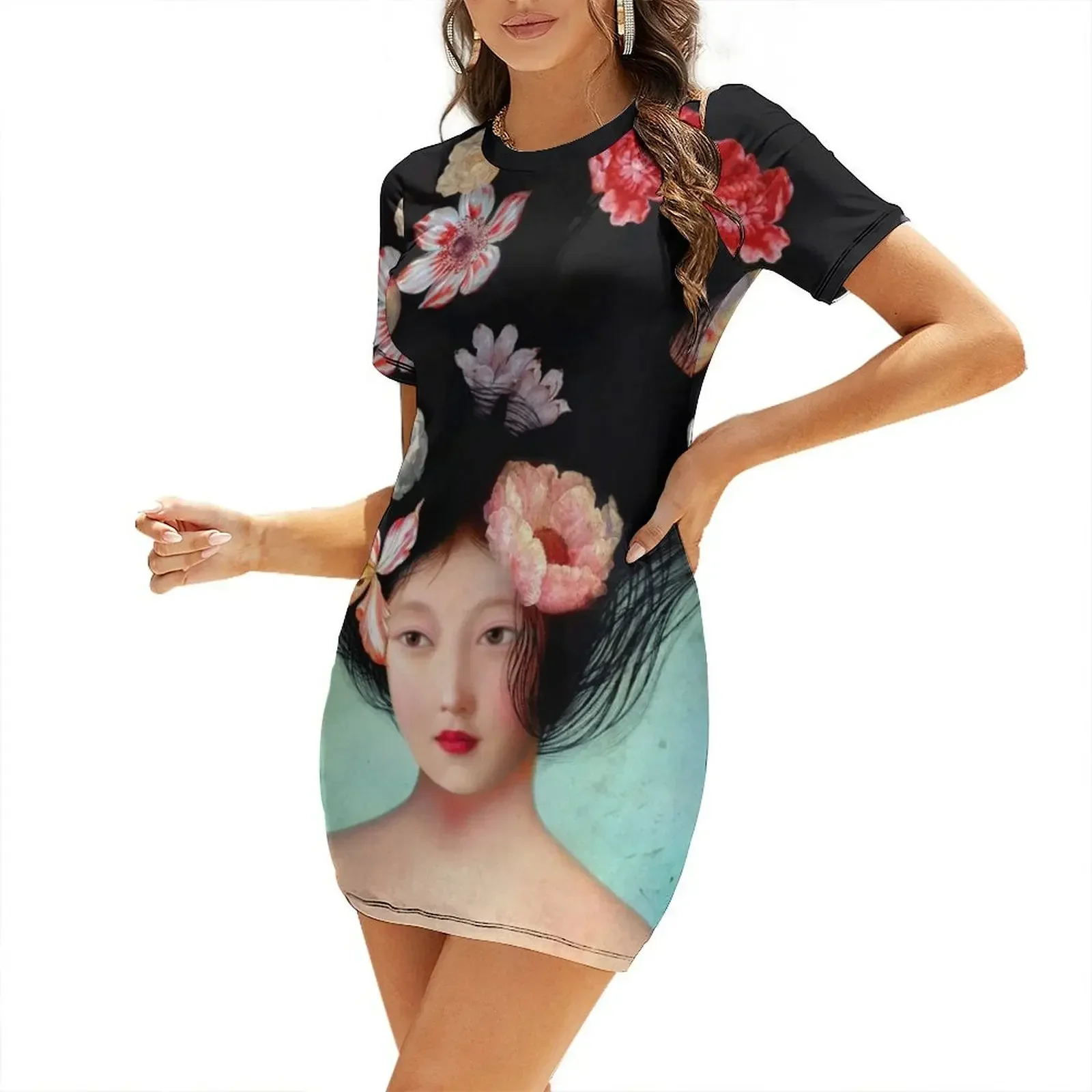 

The Botanist's Daughter Short-Sleeved Dress summer dresses ladies 2026 Woman clothing dresses for woman summer dress women 2026