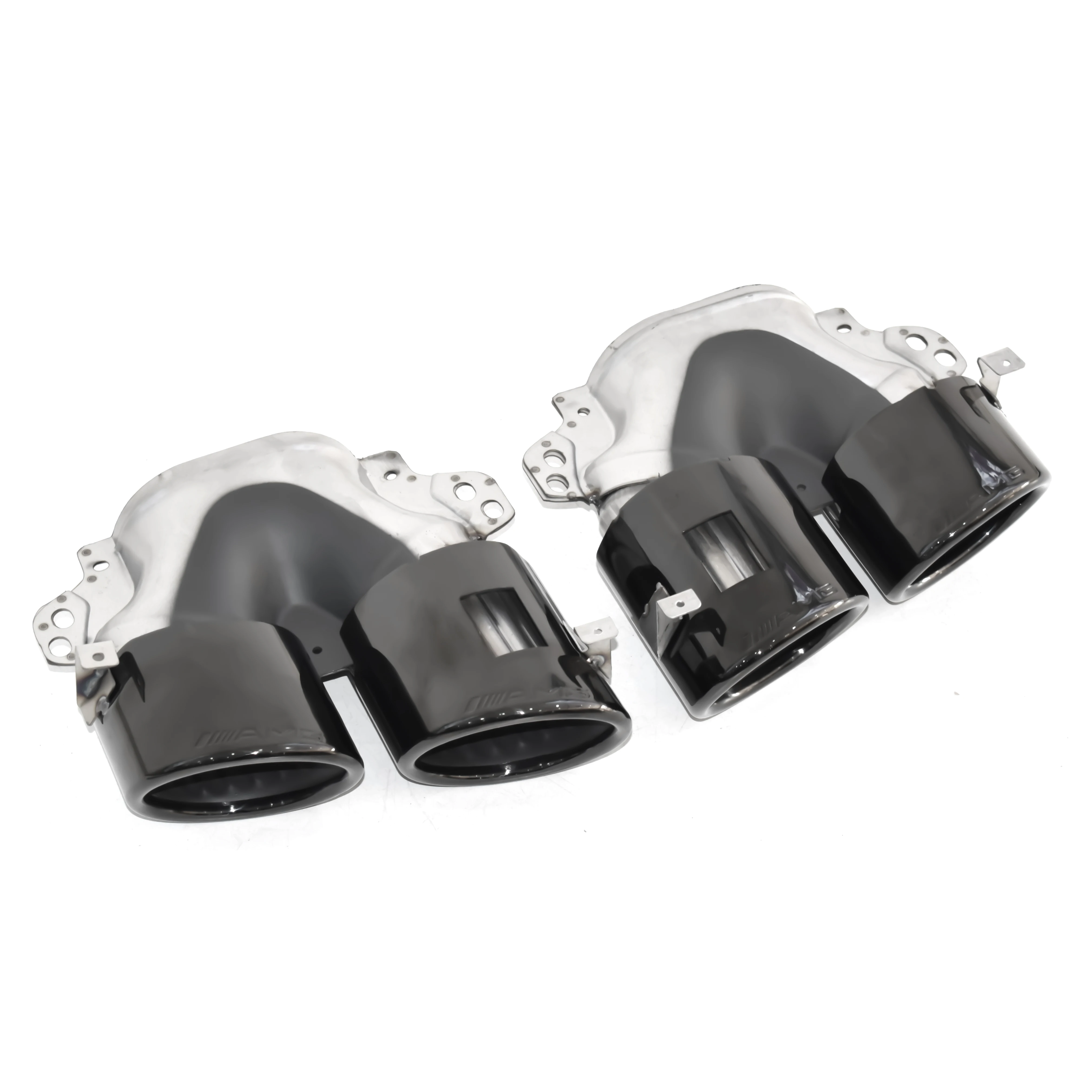 

Hot selling：For A35 CLA35 GLA35 GLB35 Exhaust Pipe Modification A45 CLA45 GLA45 Quad Tail Pipe Tip Muffler Stainles