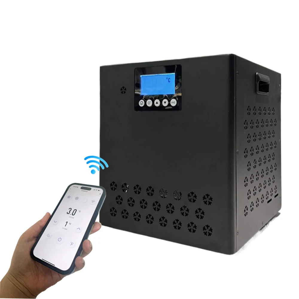 

1/3hp Wifi Water Chiller 110v And 220v Wifi Controlled Water Chiller 600W Cooling Capacity