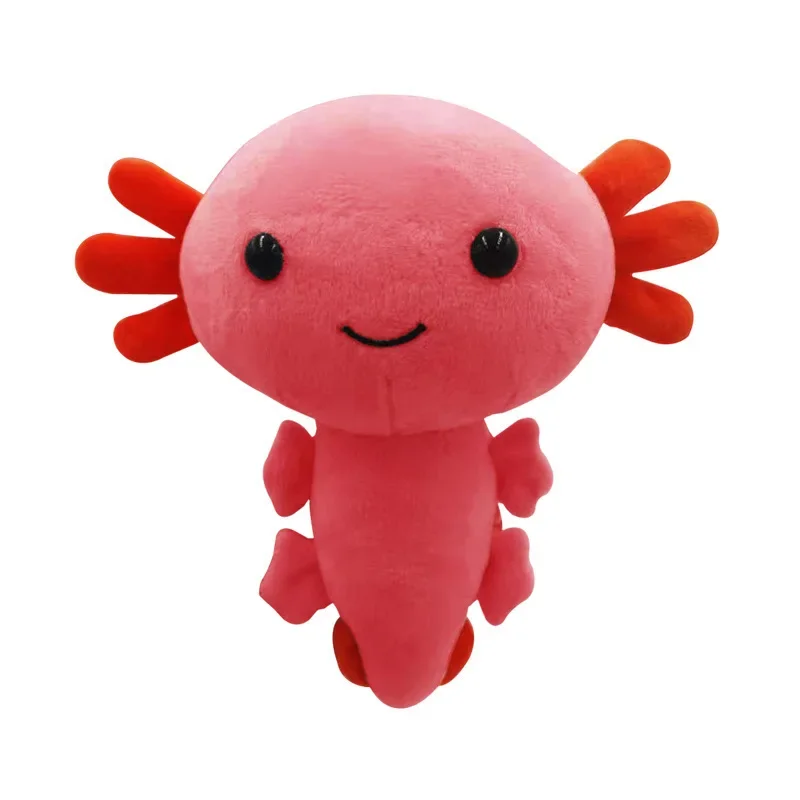 Axolotl-muñeco de peluche de 20CM para niño, muñeco de peluche de Animal de dibujos animados, almohada cómoda para dormir, regalo de cumpleaños y Navidad