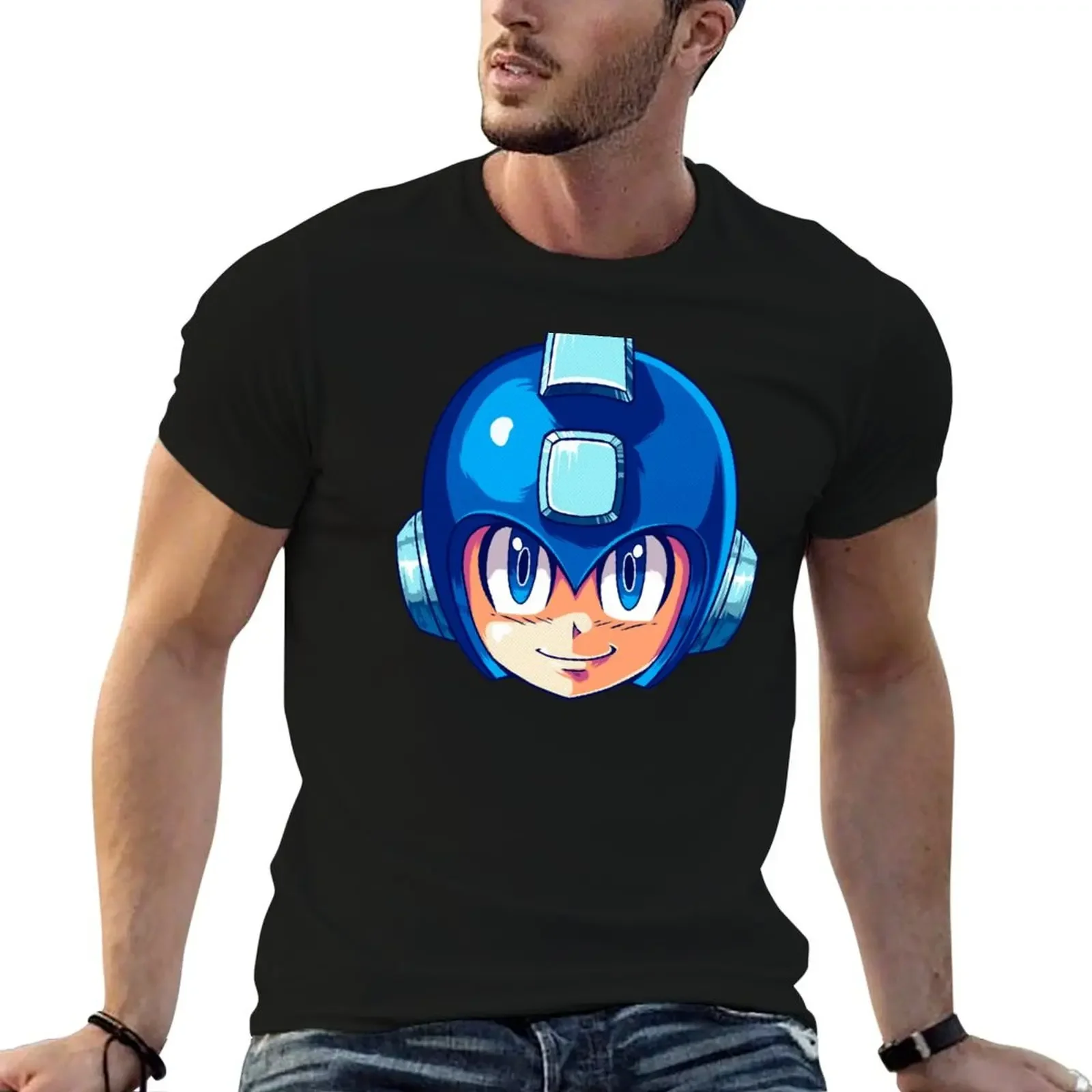 

Mega-man T-Shirt summer shirt cotton man t-shirts mens fashion