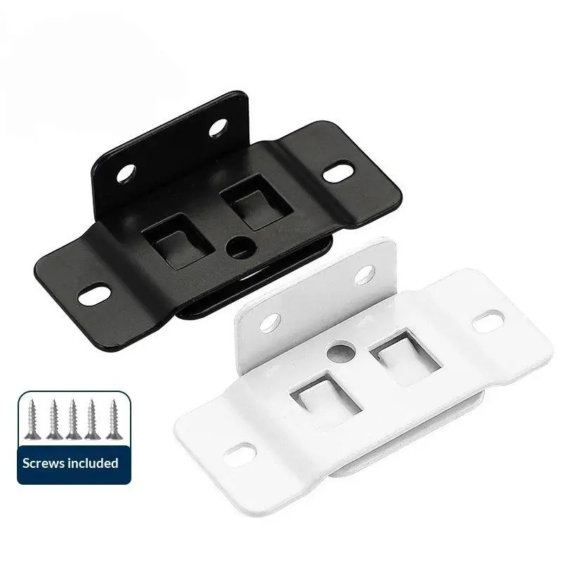 4Pcs Home Renovation DIY Tool Accessories Fixed Fastener 2-In-1 Insert Furniture Laminate L-Shaped 90 Degree Connector