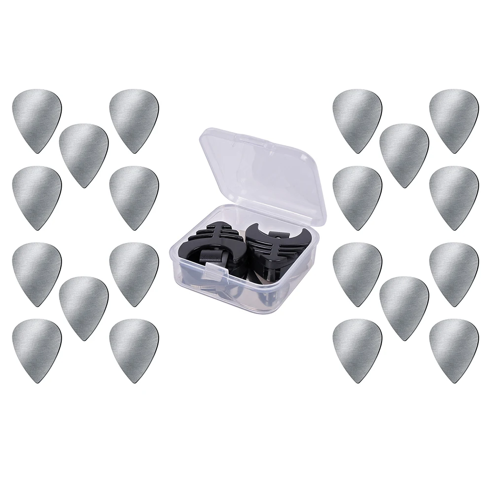 

Pick Combination Set Plastic Guitar Case Accessories Picks Bass Kit