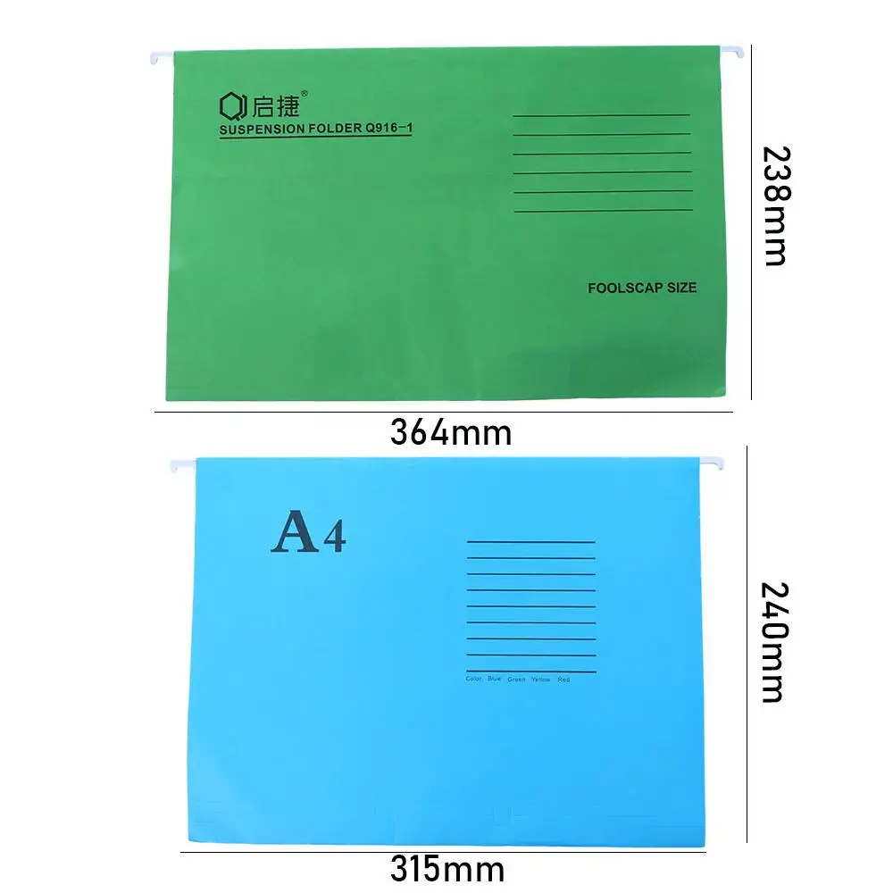 Desktop File Storage Documents Holder A4 FC Size A4 Suspension Files File Folders Hanging File Holder Suspension Folder