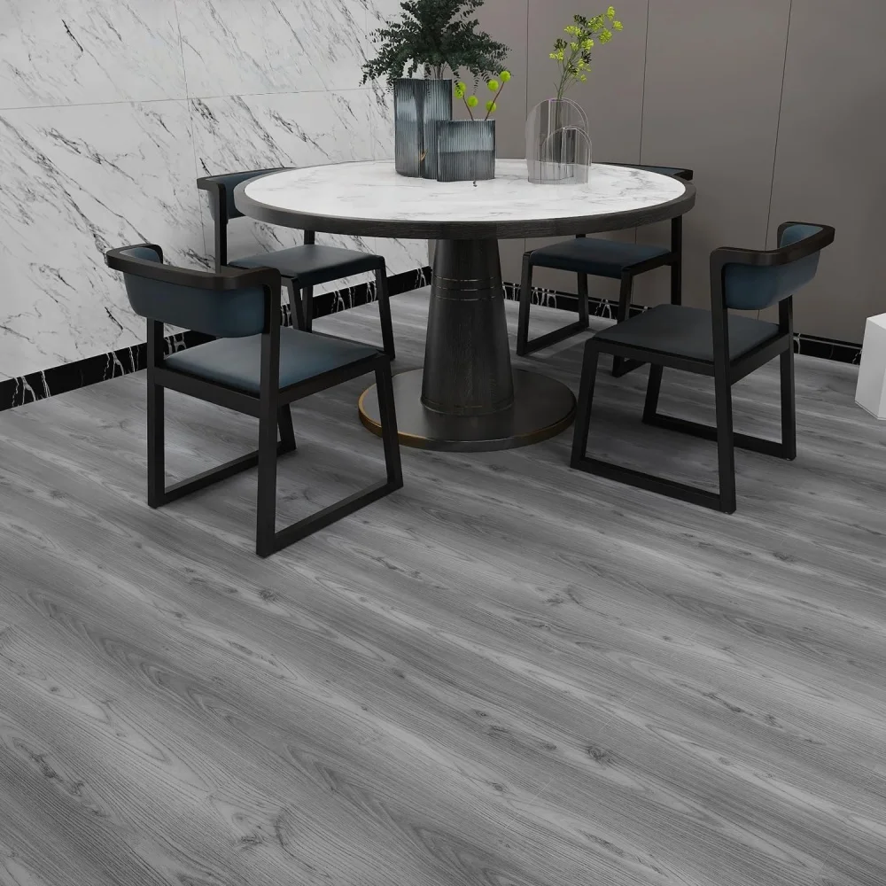 10 قطعة 40cmX15cm ملصقات أرضية ملصقات جدار مقاوم للماء ذاتية اللصق سميكة بولي كلوريد الفينيل الخشب الحبوب ملصقات أرضية