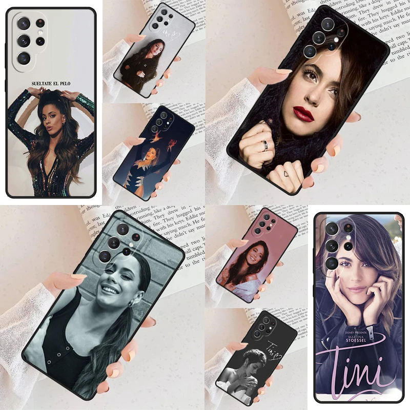 Martina Stoessel TINI Fashion Phone Case For Samsung Galaxy S24 S23 S22 S21 Ultra S10 Note 10 Pro S20 Plus FE S9 S8 Cover