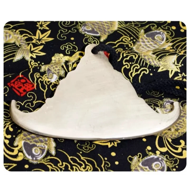 

A84I-Yoga Meditation Triangular Iron Chimes Nepalese Handmade Sound Healing Chimes Ethnic Percussion Instrument