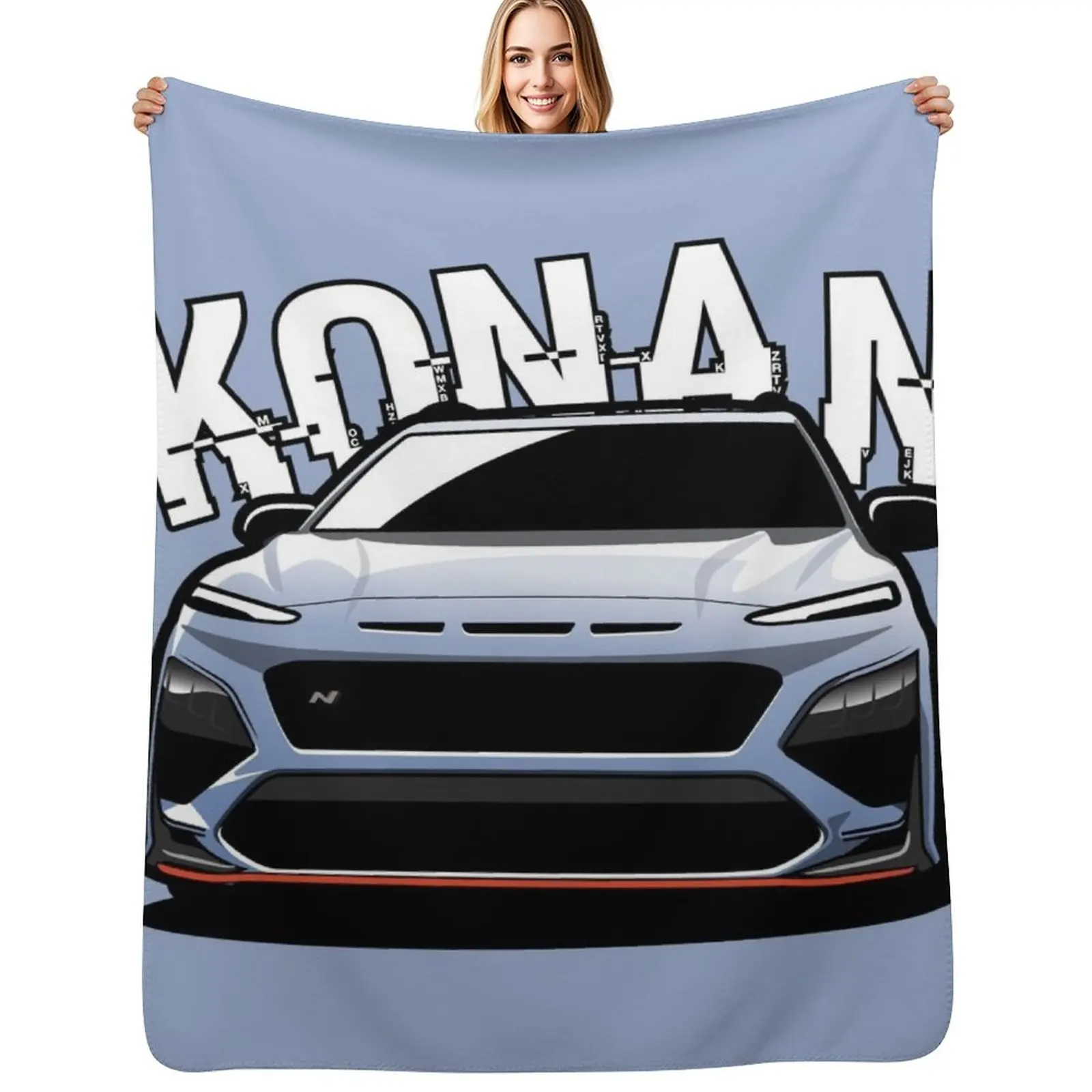 

Kona N Throw Blanket Summer wednesday Thermal Bed linens Blankets