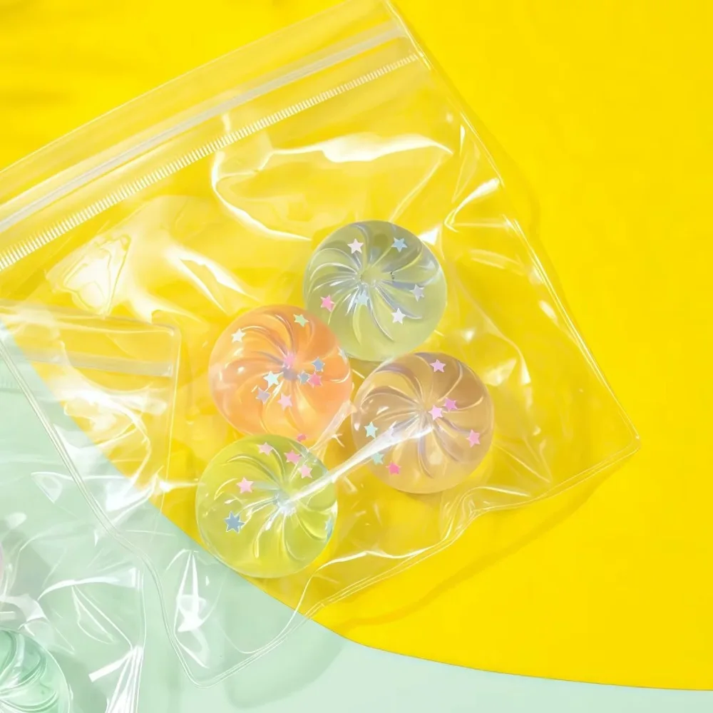 Sensory Fidget Dumpling Squishy Toys Simulation Food Cute Soft Squishy Dumpling Crystal Transparent Mini Dumplings Party Favors
