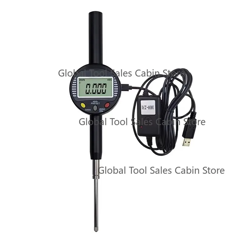 High Precision Digital Radius Gauge 0.0005mm Accuracy Aluminum Alloy Arc Ball Diameter Measurement Indicator