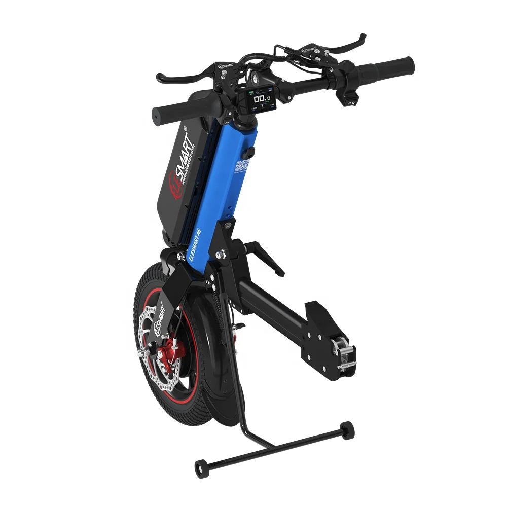 Long Warranty A6 Kit  Handbike Front Wheel Attachment Handcycle With 16Ah Battery
