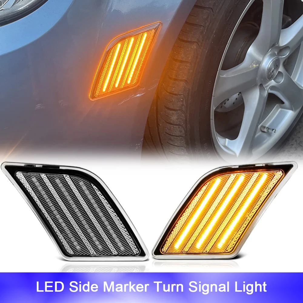 

Canbus LED Side Marker Turn Signal Parking Light For Mercedes Benz W204 SL65 AMG W204 C63 AMG W204 C250 C300 C350 Stop Lamp