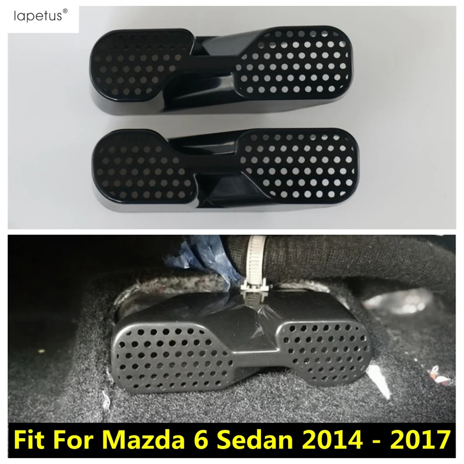 

Car Seat Under Floor Air AC Conditioning Vent Outlet Duct Grille Dust Cover Protection Accessories For Mazda 6 Sedan 2014 - 2017