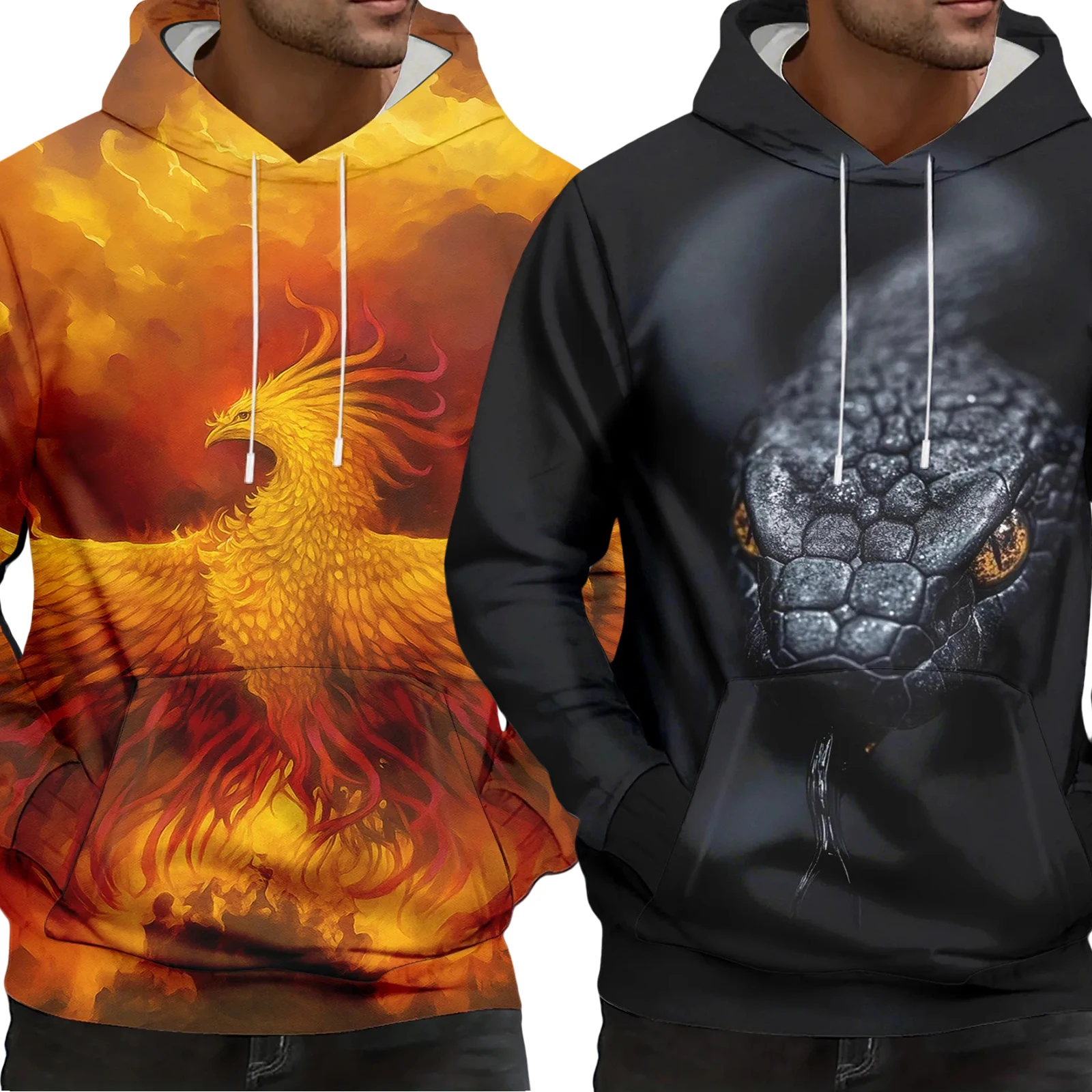 

Autumn/Winter New Adult/Children's Long Sleeved Hooded Sports Shirt 3D Printed Hip Hop Casual Halloween Couple Long Sleeved Top