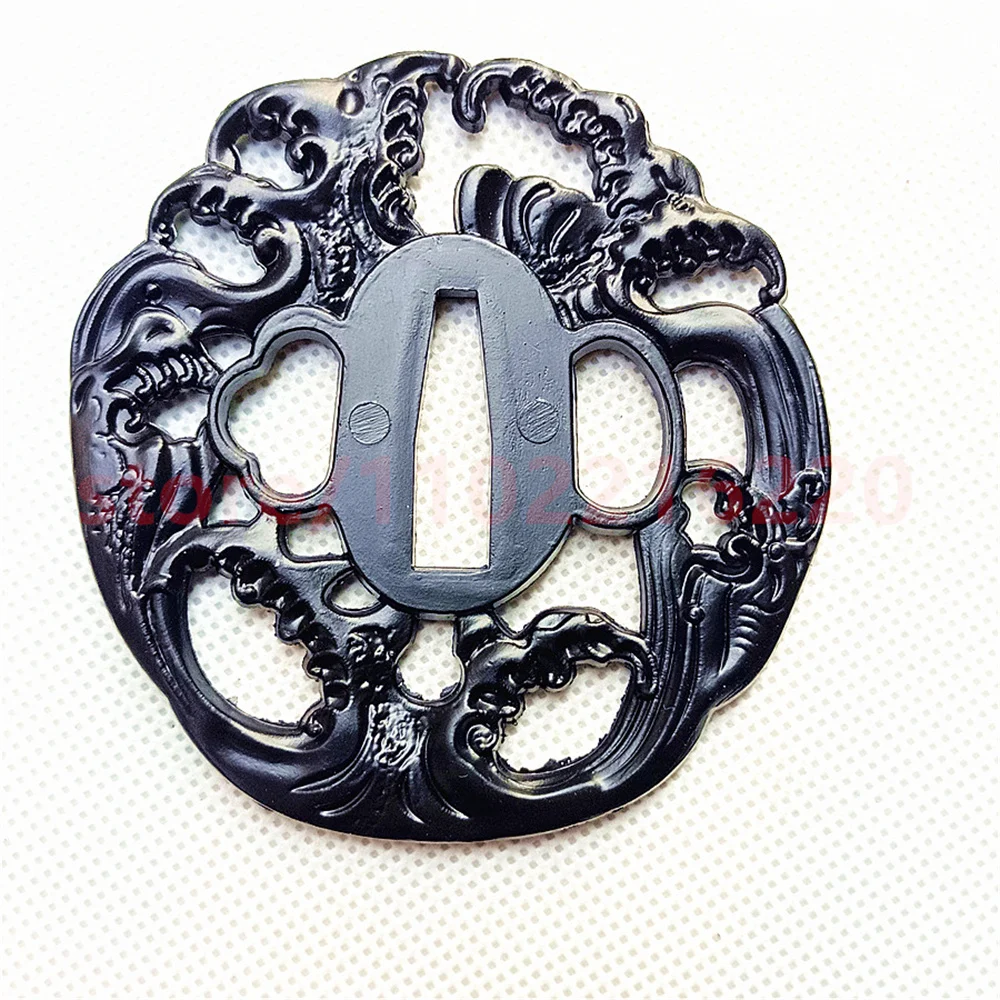 Exquisite Tsuba Alloy Handguard Guard For Real Japanese Japan Samurai Katana Sword Fittings Accessory Parts New
