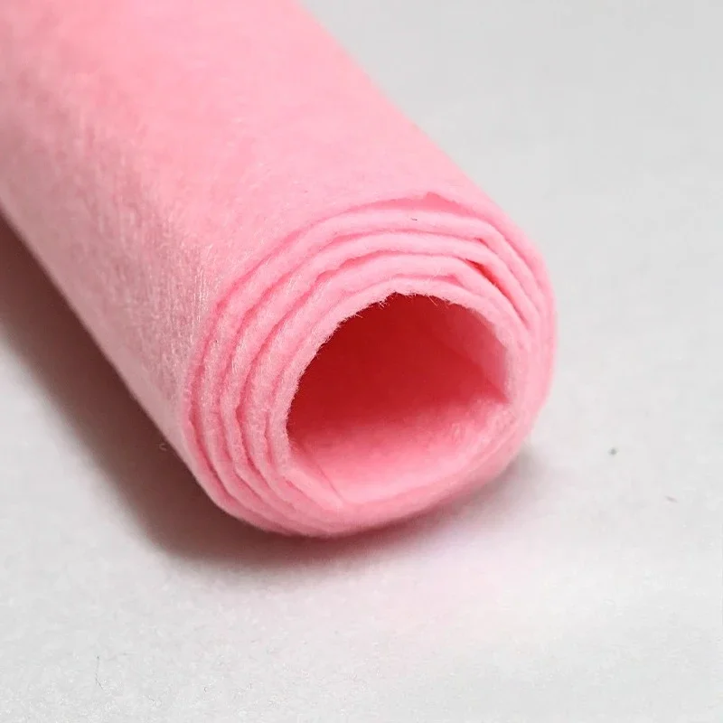 

40Sheets New Felt Cloth Non-woven Fabric Sewing Patchwork Needlework Material For DIY Dolls Crafts Toys 10*10/20*20/15*15*/20*30