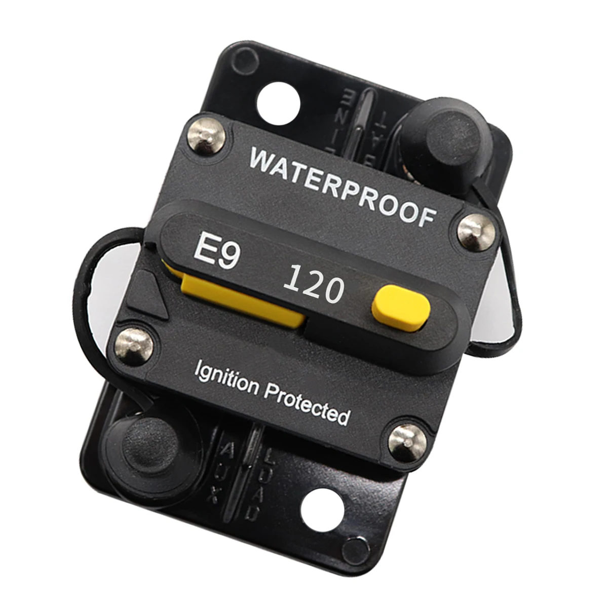 

48V Manual Waterproof High-current Fuse Relay Switch Circuit Breaker Car Fuse Reset Circuit Breaker Electrical