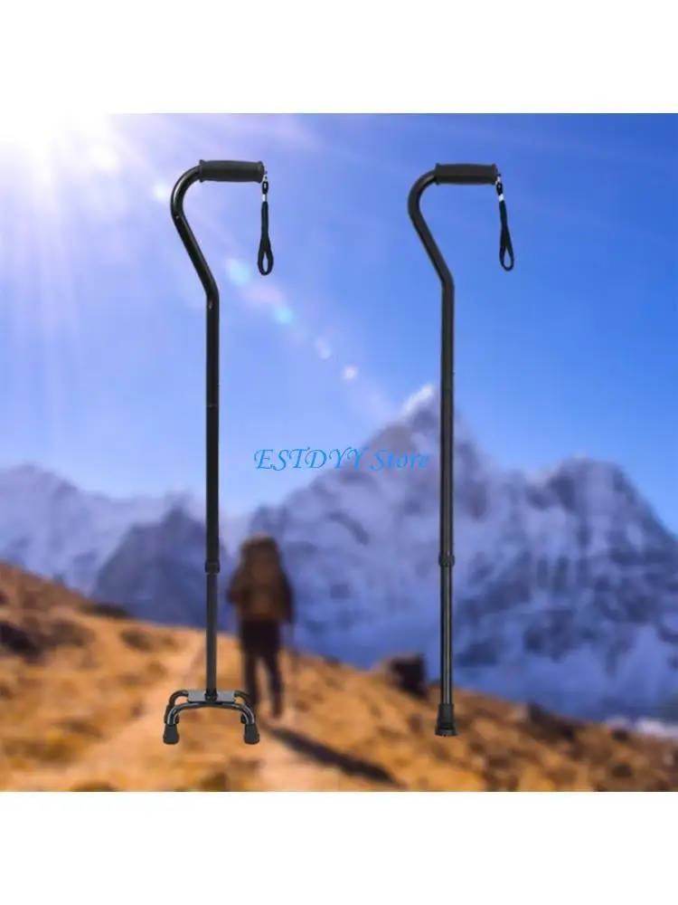 

G6DE Detachable Outdoor Walking With 4 Base Hiking Aid For Uneven Terrain