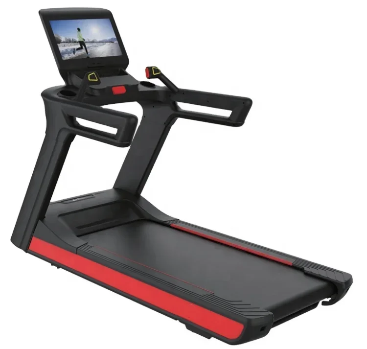 Gym Fitness Equipment High-end Treadmill Touch Screen Commercial Treadmill