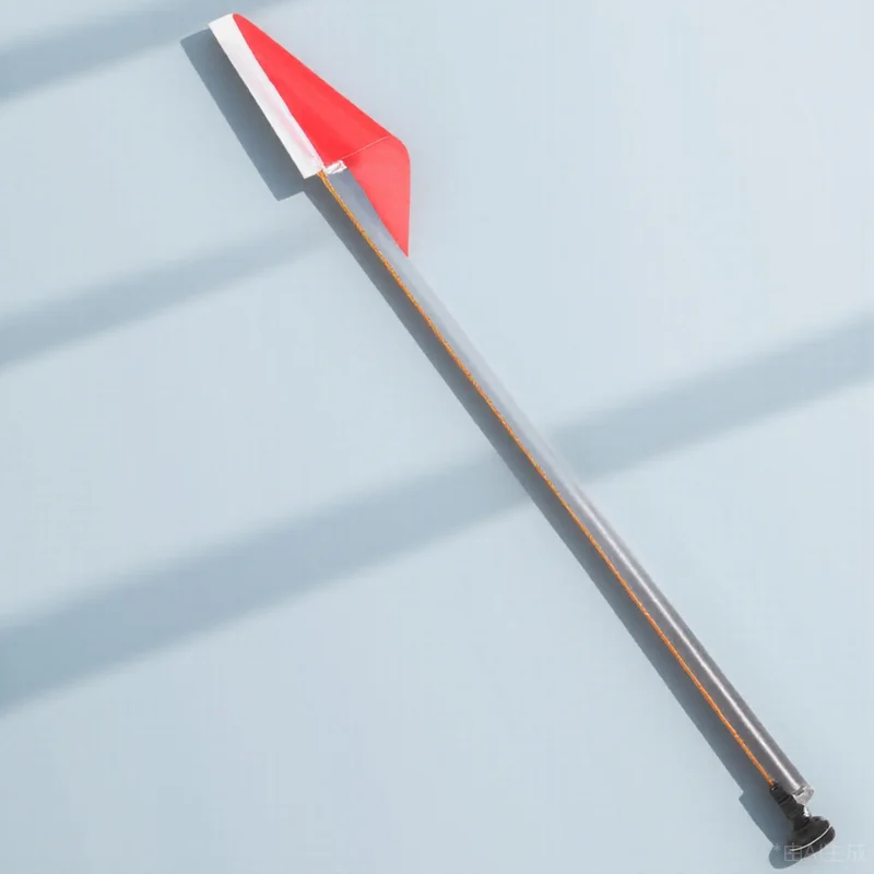 

1Set Kayak Safety Flag Durable Abrasionresistant Material Bright Color Easy Install Boat Accessory Warning Flag