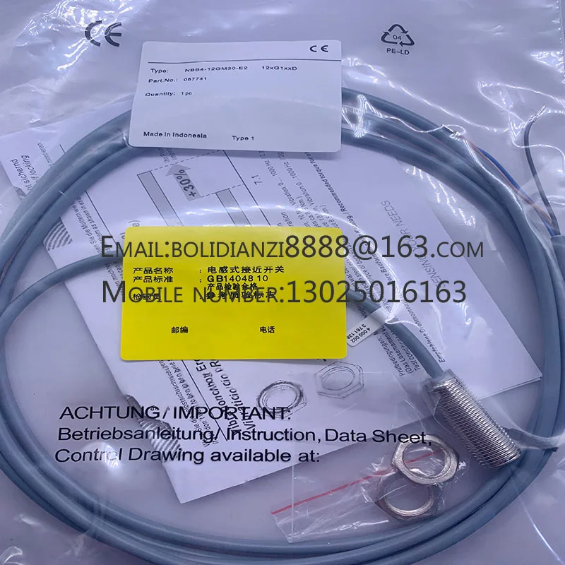 

Authentic NBB4-12GM35-A2-V1 NBB4-12GM35-A0-V1 100% original sensor brand new in stock
