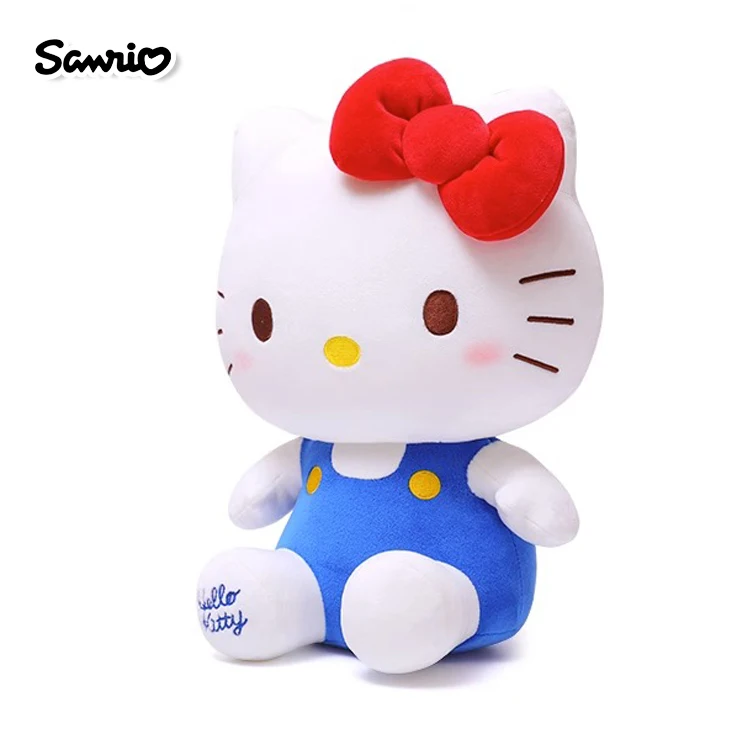 Sanrio Hello Kitty Kuromi Melody Cinnamoroll Stuffed Toys Cute Plush Toys Kawaii Baby Birthday Gifts Children Dolls For Girl Kid image 6