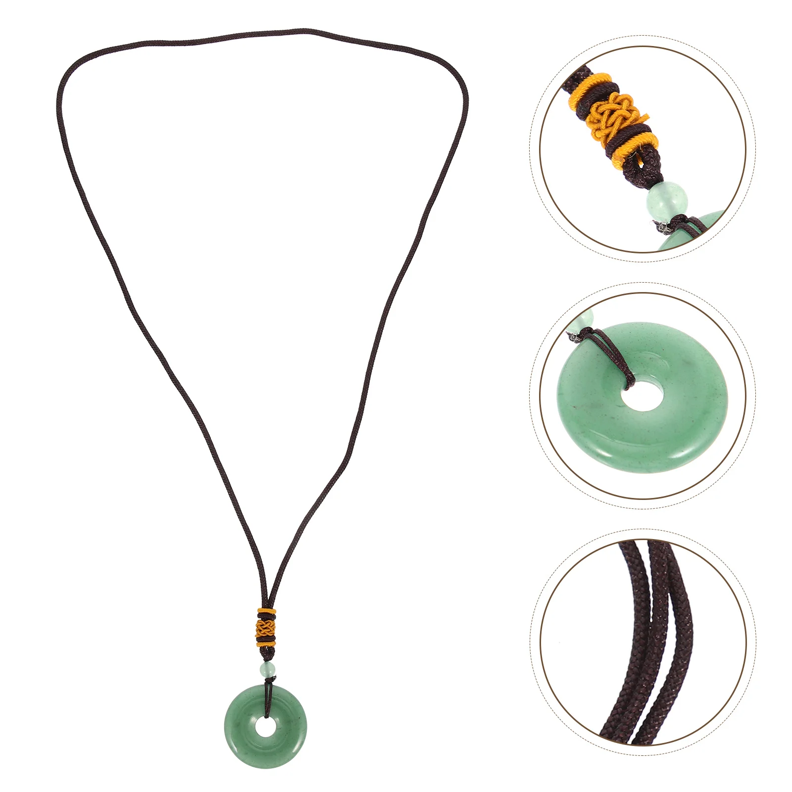 

Crystal Stone Pendant Pendants Moonstone Necklace Jewelry Natural Necklaces Man Choker for Woman