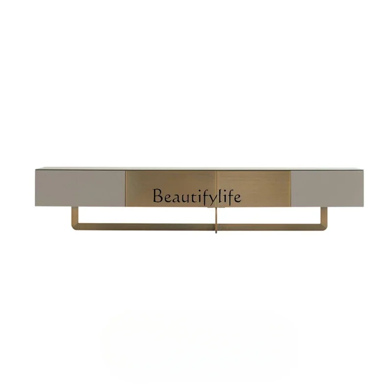 

ls 18Modern simple household locker light luxury high-end TV cabinet