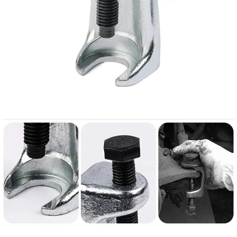 Ball Head Extractor Silver Opening Vertical Welding Disassembly Tool Steering Puller Lower Swing Arm Horizontal Beam Auto Repair