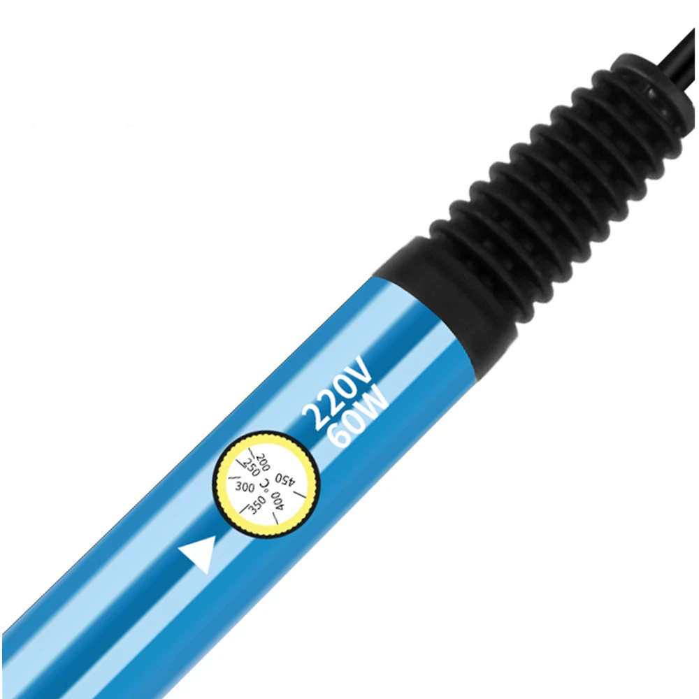 EU US 220V 110V 60W Welding Solder Rework Station Heat Pencil Tips Repair Tool Adjustable Temperature Electric Soldering Iron