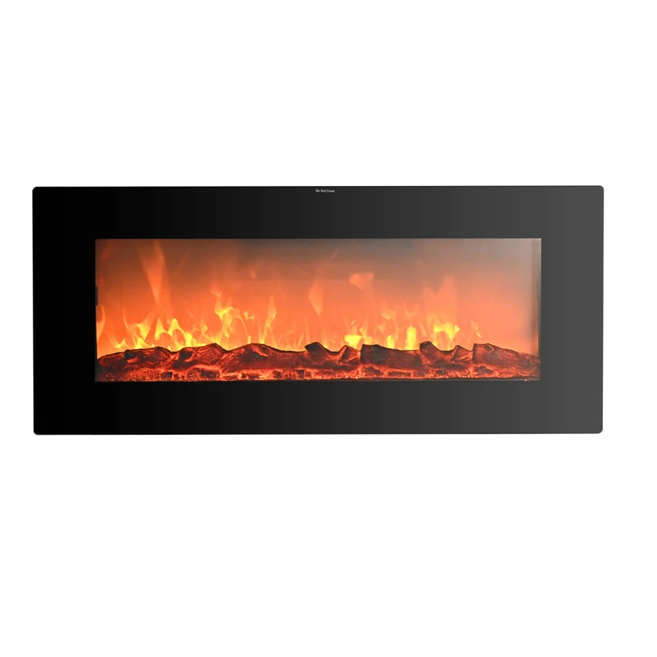 

【Hot】36" Factory Modern Fireplace Wall Mounted Free Standing 3D Realistic Flame Effect Electric Fireplace Room Heater