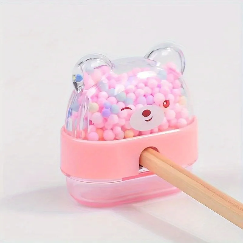 Imagem -04 - dos Desenhos Animados Unicórnio Urso Lápis Sharpener Papelaria Kawaii de Volta às Aulas Acessórios de Escritório Kawaii Material Escolar Presente Pcs