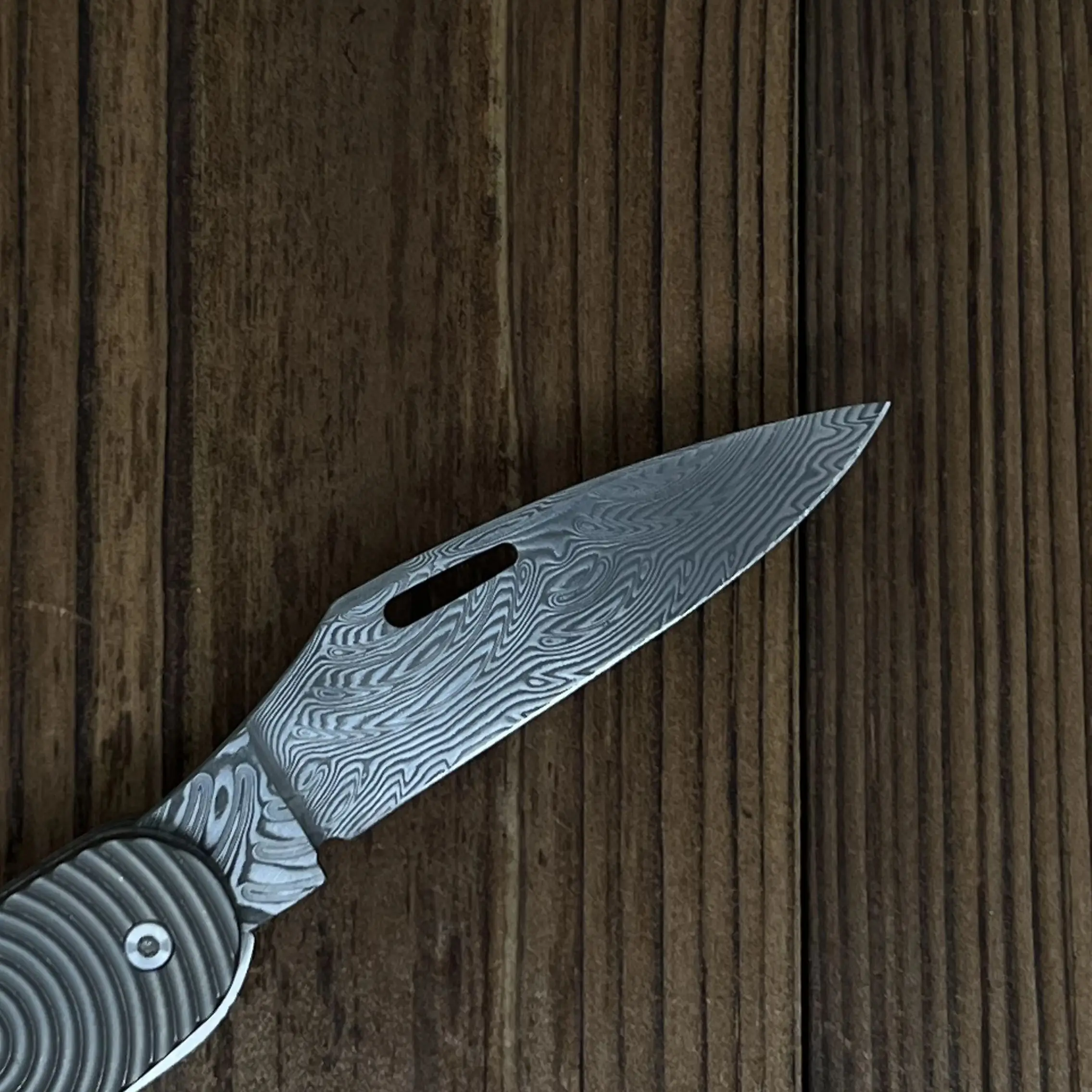 2 Sharps Handmade VG10 Steel / Damascus Steel Sword Style Blade For 91mm Victorinox Swiss Army Knife SAK DIY Accessories