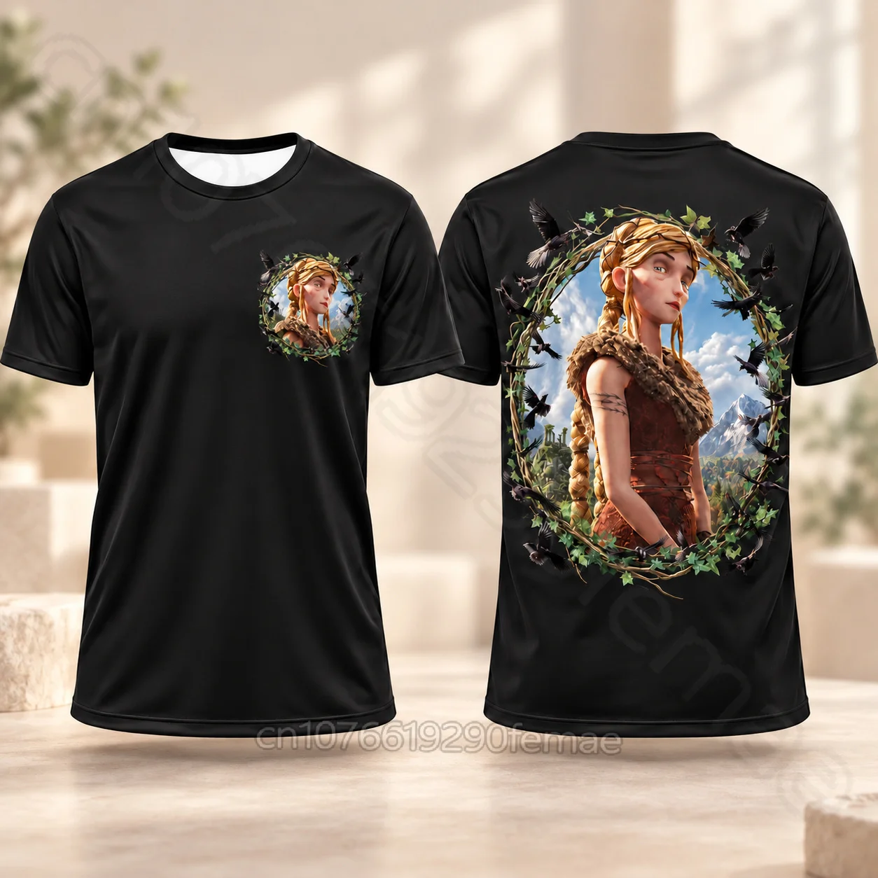 Wildwood 2026 Movie Alexandra T Shirt Raven Forest Fantasy Graphic Tee Kids Short Sleeve Crew Neck Unisex Casual Streetwear Top