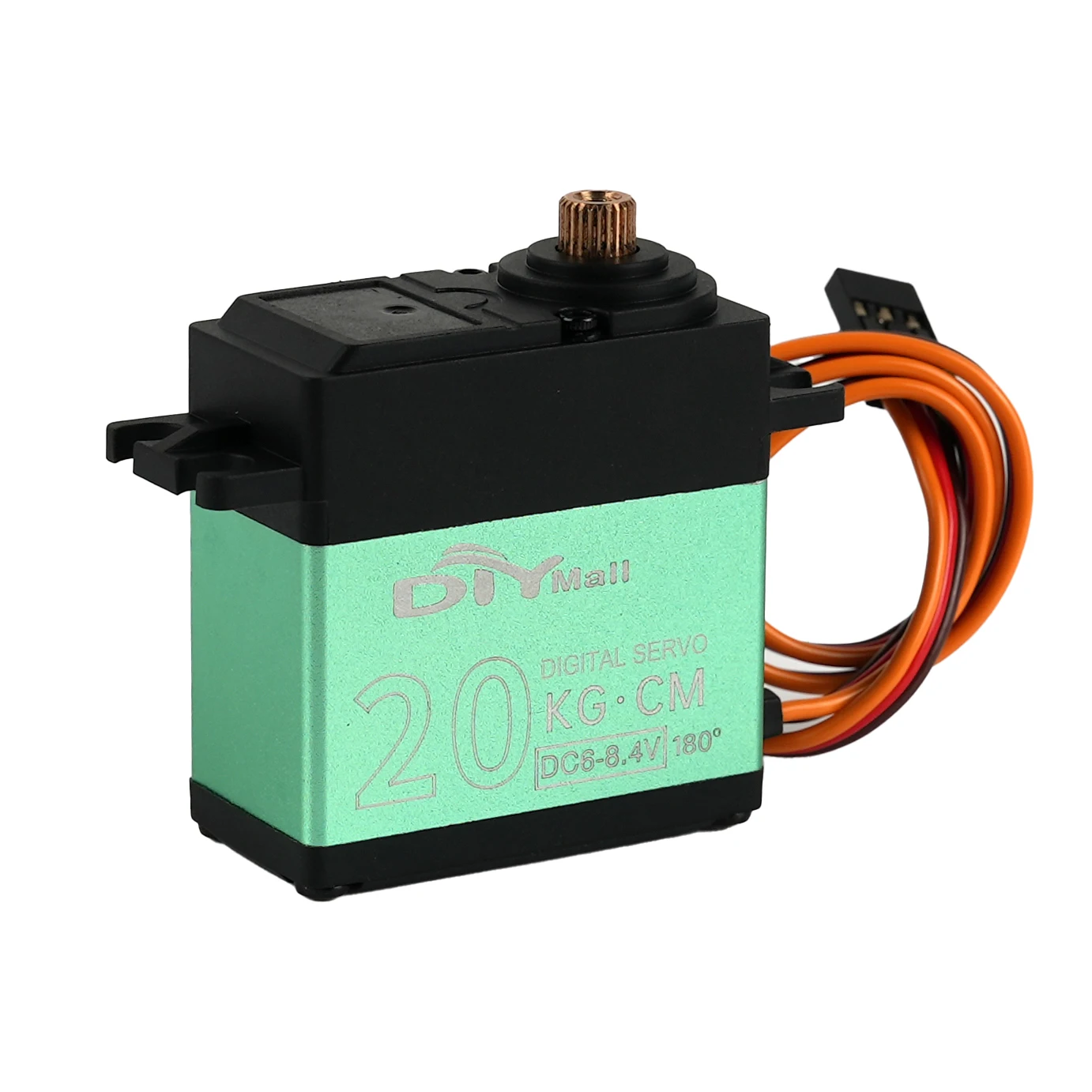 

TD-8820MG 20 кг.см Цифровой сервопривод 4,8-8,4 В Двигатель Металлическая шестерня Высокий крутящий момент 90/180/270/360 градусов RC Сервопривод для робота автомобиля Самолета DIY