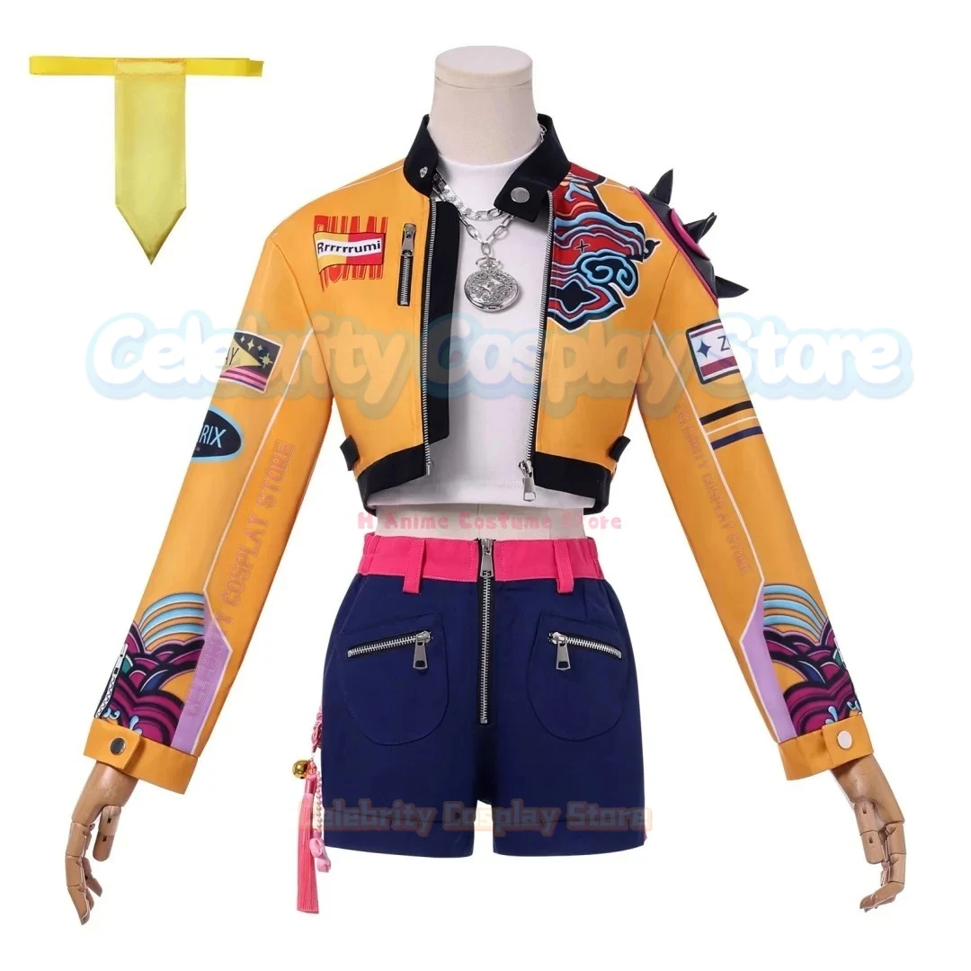 Kpop Demon Hunter Korean Popular Clothes Rumi Mira Zoe Korean High Quality Cosplay Film With The Same Performance Costumes