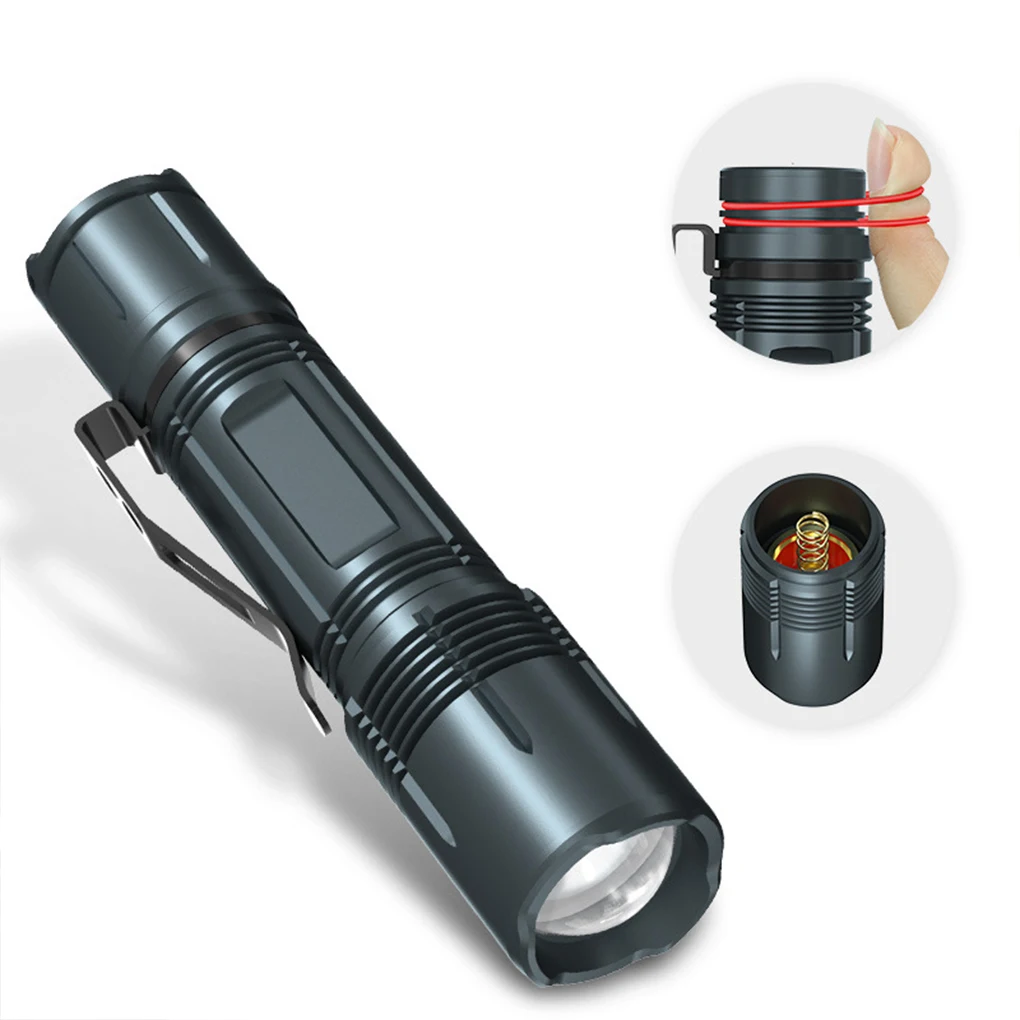 

Flashlight Torch Illumination XHP50 Brightness Rechargeable Lantern Climb Night Travel Mountaineering Flashlight