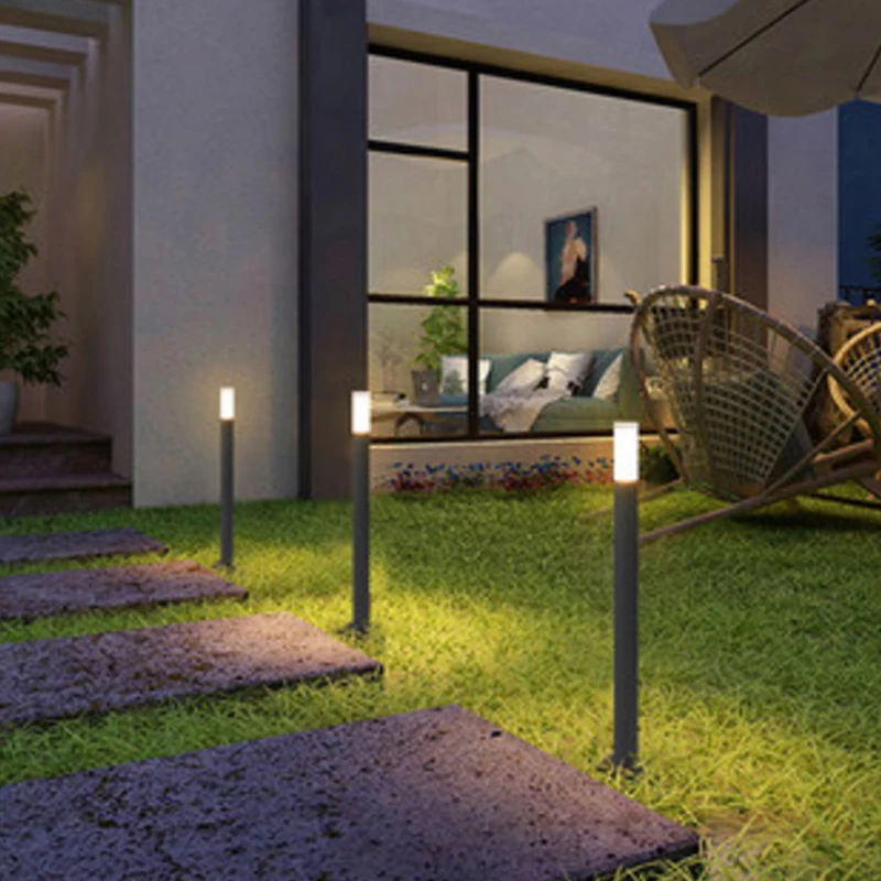 Outdoor lamp garden lamp lawn lamp waterproof cylindrical homestay villa lamp garden forest landscape lamp park lamp