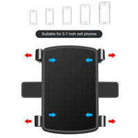 Universal Smartphone Stands 360 Degree Rotating Auto Grip Mobile Phone Fixed Bracket Foldable Rearview Mirror Navigation Bracket