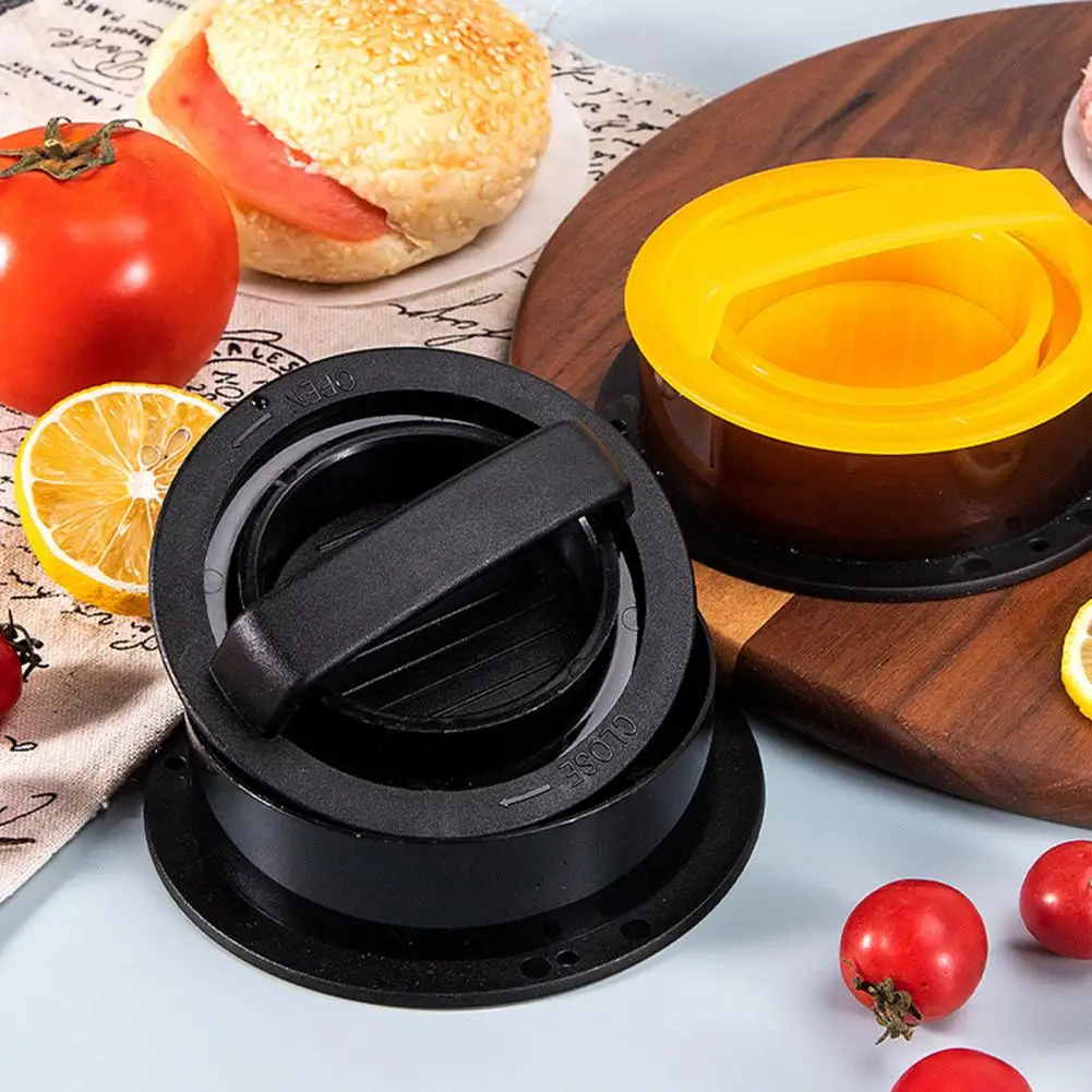 Meat Shaping Tool Meat Compacting Tool Burger Patty Maker Set Hamburger Press Mold Freezer Containers for Making for Family