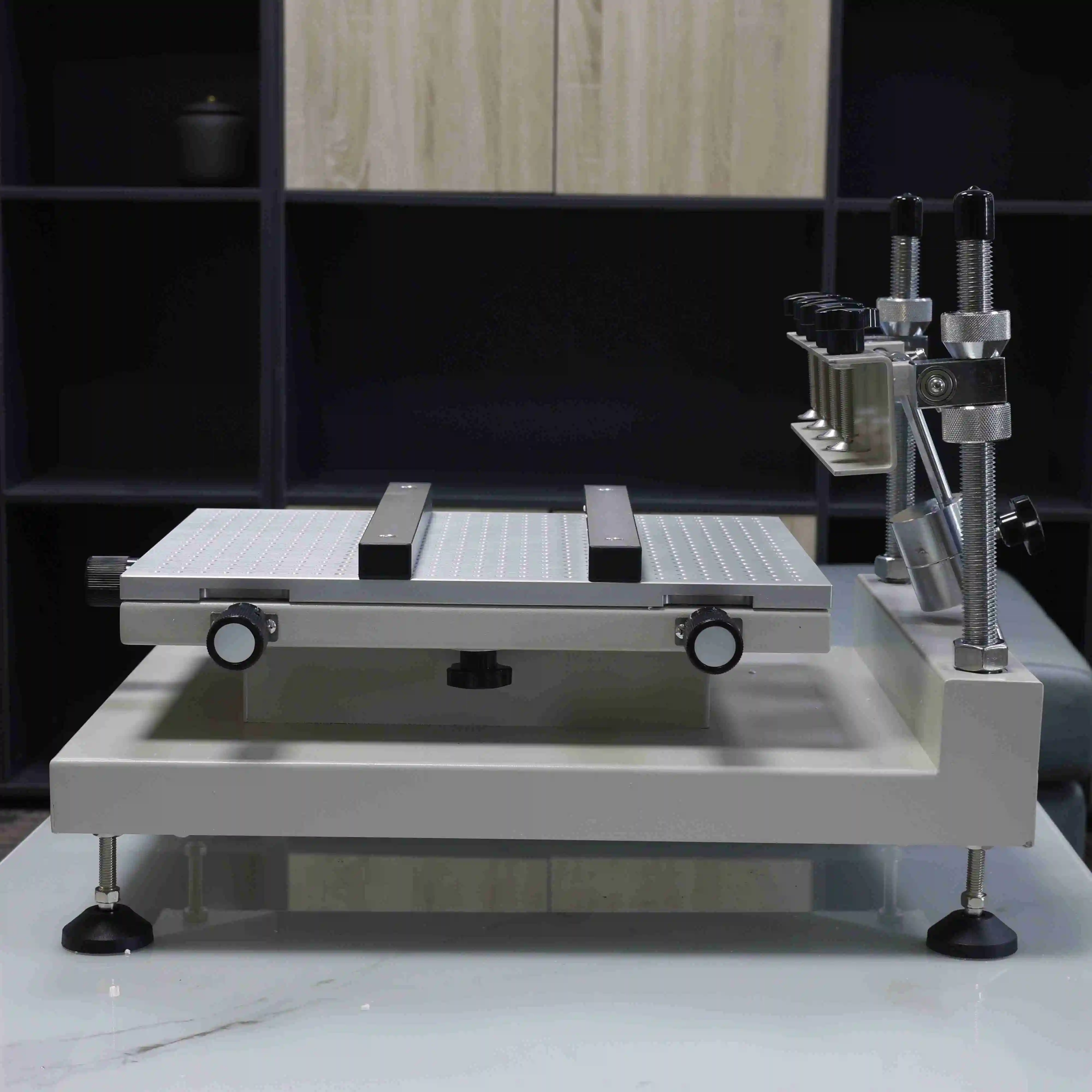 ZB3040H High precision Chip Repair Solder Paste Printer Manual Silkscreen Printing SMT Steel Mesh Red Glue Printing Machine