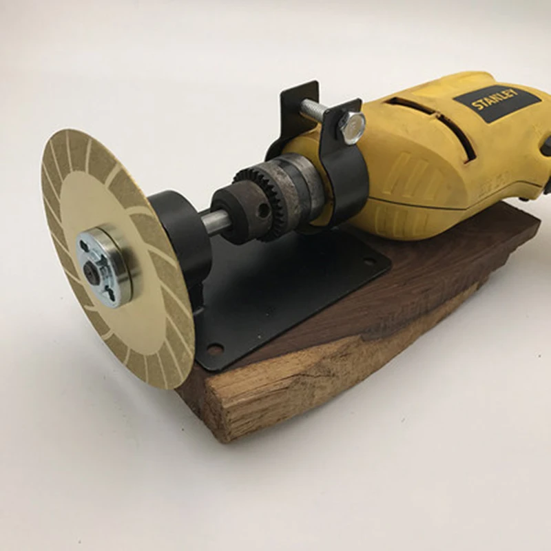 Khoan Cắt Điện Đánh Bóng Xay Bệ Ghế Bộ Máy Chân Đế + 2 Wrenchs 2 Miếng Đệm Lưỡi Cưa Kim Loại Phụ Kiện
